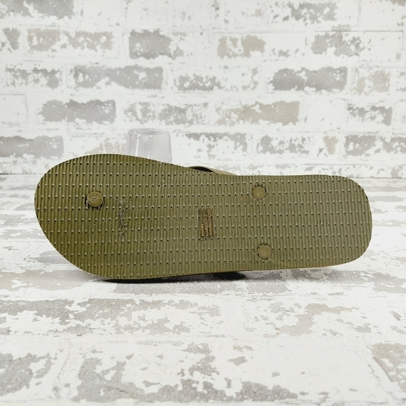 Abound Green Flip Flops Slippers Sandals V628 - Picture 8 of 11